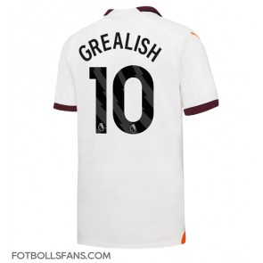 Manchester City Jack Grealish #10 Replika Bortatröja 2023-24 Kortärmad